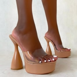 Nude 2025 stripper heels