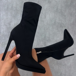 Pointy stiletto boots best sale