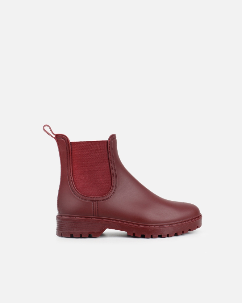 Hartley Burgundy Wellington Chelsea Boot | SIMMI London