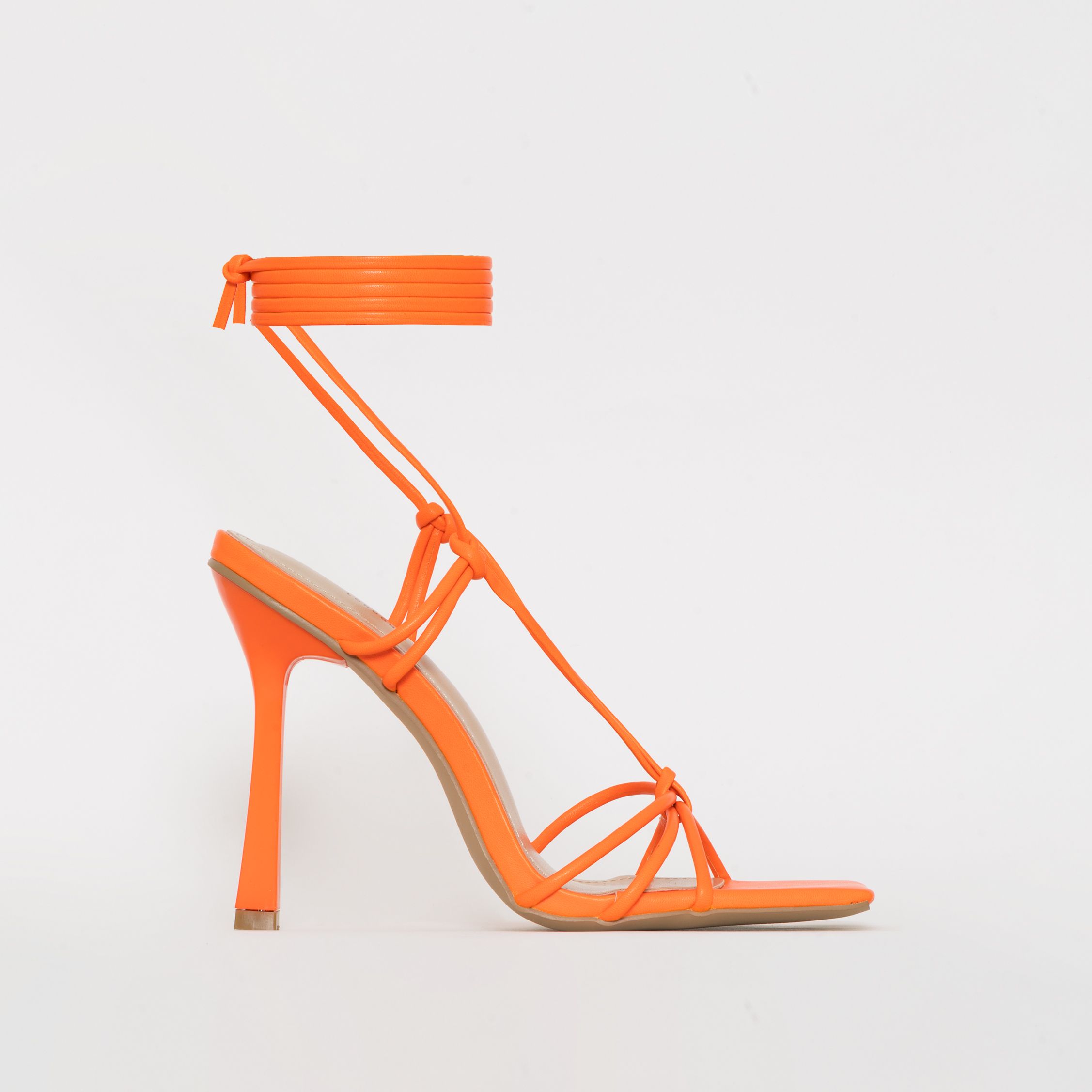 yellow orange heels