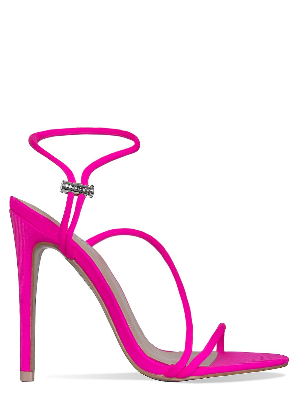 neon heels pink