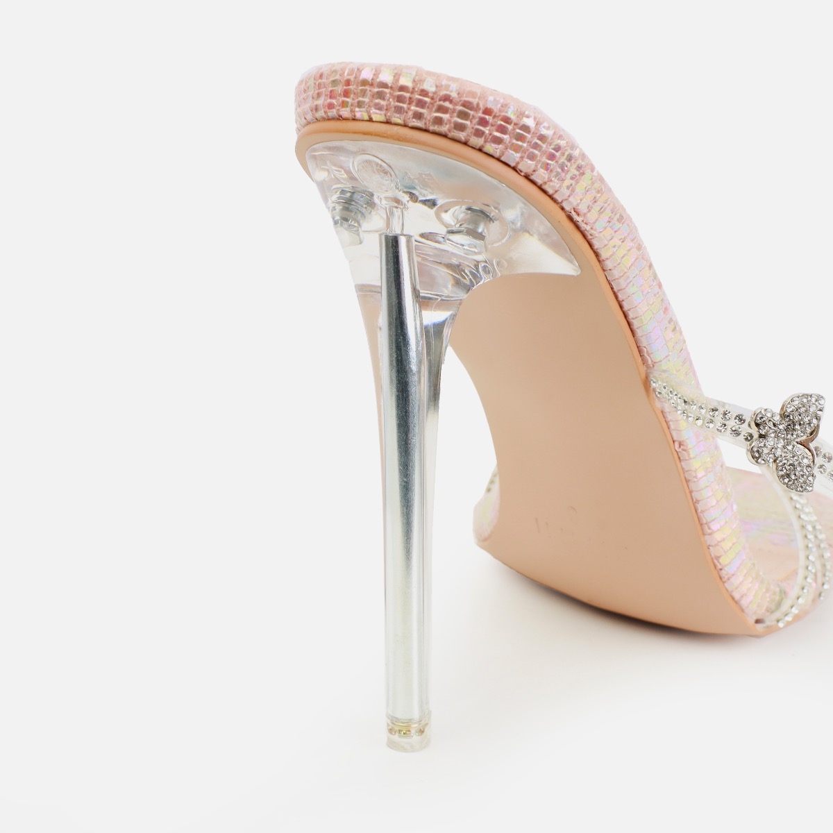 Buy YINHAN Women's Shoes Fashion Butterfly High Heels Sandal Gold US 7  Online at desertcartINDIA