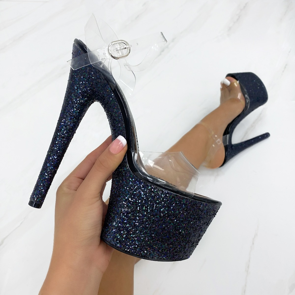 Buy black Heeled Sandals for Women by CATWALK Online | Ajio.com