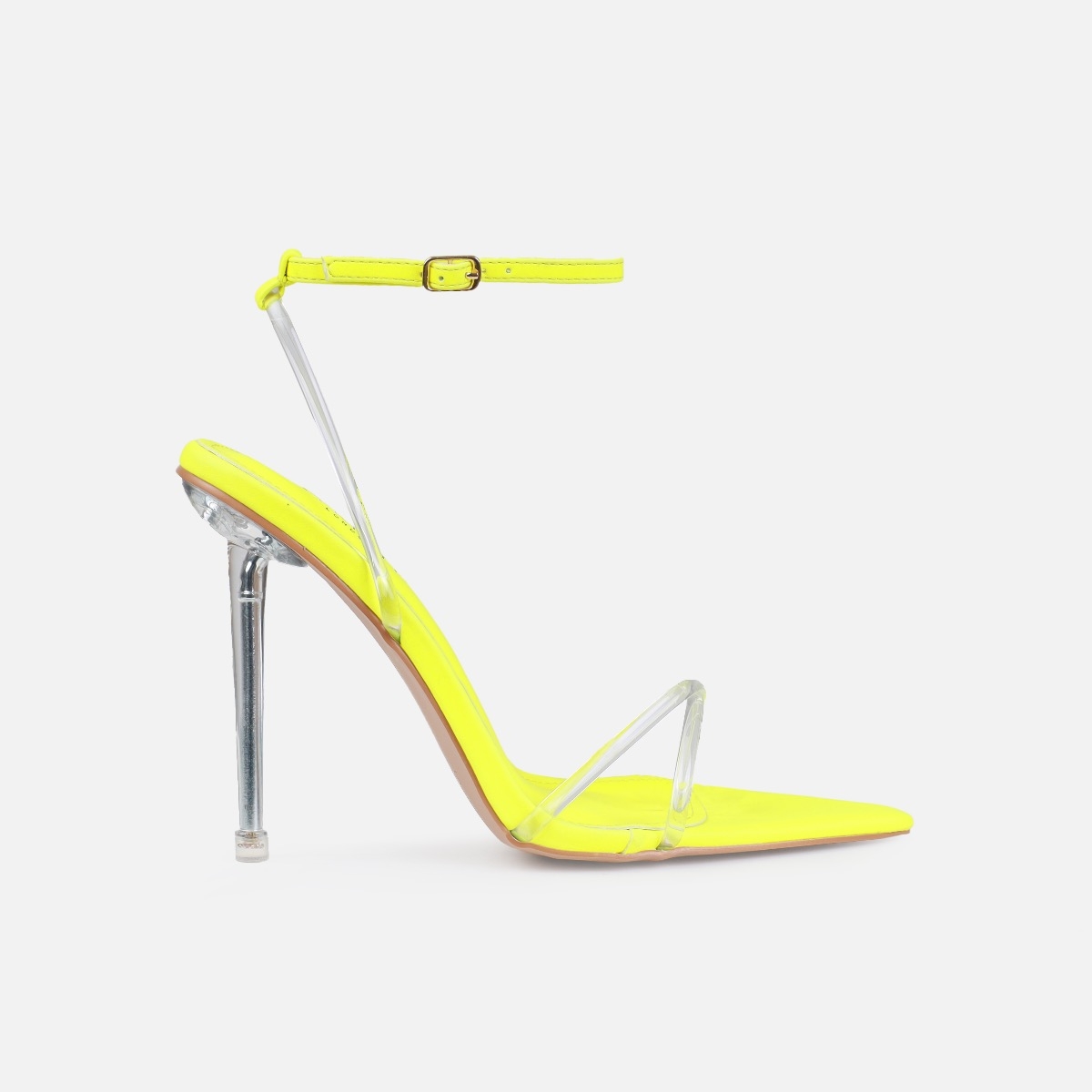 New Neon Yellow Strappy Heels Size 7 - $9 New With Tags - From Allison