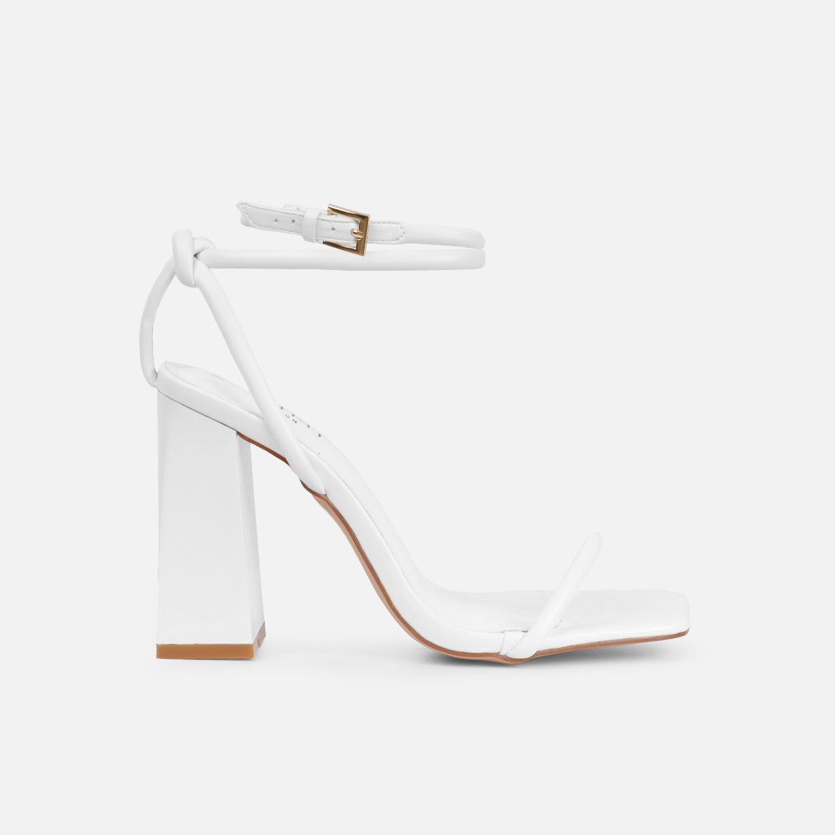 Buy ALDO White SCARLETTCHAIN100 Ankle Strap Stilettos for Women Online @  Tata CLiQ Luxury