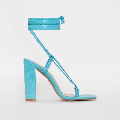 baby blue barely there heels